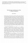 Research paper thumbnail of “The Holy Spirit and Deification in Paul: A ‘Western’ Perspective,” in: P. Dragutinovic / K.-W. Niebuhr / J.B. Wallace (eds.), The Holy Spirit and the Church according to the New Testament (in co-operation with C. Karakolis; WUNT I/354; Tübingen: Mohr Siebeck, 2016), 187–220