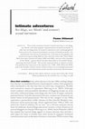 Research paper thumbnail of ‘Intimate Adventures: Sexblogs, Sexblooks and Women’s Sexual Narration’, European Journal of Cultural Studies Vol. 12(1). 2009. pp. 5-20.