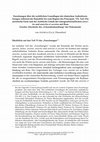 Research paper thumbnail of Forschungen ... VII. Teil: Die juristische Form und der rechtliche Gehalt der intergesellschaftlichen amicitia und amicitia et societas mit Rom. Zweiter Abschnitt: die „Urkundenhandlung“ der Dokumente GFA 18 (2015) 115-178