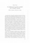 Research paper thumbnail of Les habitants des quartiers refondés face à l'injustice spatiale. Refuser, ménager et détourner la critique