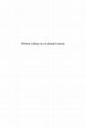 Research paper thumbnail of Written Culture in a Colonial Context. Africa and the Americas, 1500-1900
