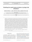 PDF) A Spatio-Temporal Analysis of Dolphinfish; Coryphaena