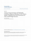 PDF) A Spatio-Temporal Analysis of Dolphinfish; Coryphaena
