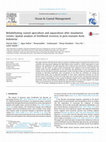 Research paper thumbnail of Rehabilitating coastal agriculture and aquaculture after inundation events: Spatial analysis of livelihood recovery in post-tsunami Aceh, Indonesia