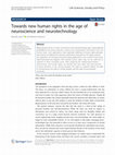 Research paper thumbnail of Towards new human rights in the age of neuroscience and neurotechnology