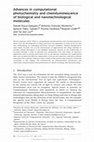 Research paper thumbnail of Advances in computational photochemistry and chemiluminescence of biological and nanotechnological molecules