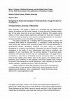 Research paper thumbnail of Garland, C. (2017) ‘Navigating the Scylla and Charybdis of Precarious Work, through the Storm of Contingency’, On the 150th Anniversary of the publication of Karl Marx’s Capital, Hofstra Cultural Center, Hofstra University April 6-7 2017