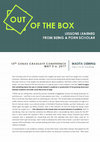 Research paper thumbnail of OUT OF THE BOX - Lessons Learned from Being a Porn Scholar