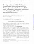 Research paper thumbnail of Petrology and in situ U-Th-Pb Monazite Geochronology of Ultrahigh-Temperature Metamorphism from the Andriamena Mafic Unit, North-Central Madagascar. Significance of a Petrographical P-T Path in a Polymetamorphic Context