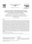 Research paper thumbnail of Finite strain pattern in Andriamena unit (north-central Madagascar): evidence for late Neoproterozoic–Cambrian thrusting during continental convergence