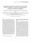 Research paper thumbnail of Thrusting and sinistral wrenching in a pre-Eocene HP-LT Caribbean accretionary wedge (Samaná Peninsula, Dominican Republic)