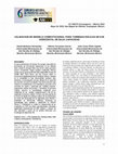 Research paper thumbnail of VALIDACION DE MODELO COMPUTACIONAL PARA TURBINAS EÓLICAS DE EJE HORIZONTAL DE BAJA CAPACIDAD