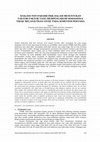 Research paper thumbnail of ANALISIS NON PARAMETRIK DALAM MENENTUKAN FAKTOR-FAKTOR YANG MEMPENGARUHI MAHASISWA TIDAK MELANJUTKAN STUDI PADA SEMESTER PERTAMA