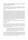 Research paper thumbnail of Constructing a healthy, knowledgeable and well-educated citizen: Motivational interviews and physical activity on prescription
