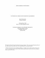 Research paper thumbnail of Outsourcing versus FDI in industry equilibrium