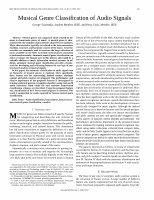 PDF) Automatic Classification of Musical Instrument Sounds