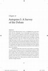 Research paper thumbnail of Autopsies I: A Survey of the Debate