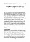 Research paper thumbnail of Beyond growth, capitalism, and industrialism? Consensus, divisions and currents within the emerging movement for sustainable degrowth