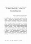 Research paper thumbnail of PHILOSOPHY AND THEURGY IN THE THOUGHT OF IAMBLICHUS: SYMBOL AND BEAUTY