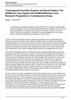 Research paper thumbnail of Transnational Scientific Projects and Racial Politics: The KEMRI Six Case Against the KEMRI-Wellcome Trust Research Programme in Contemporary Kenya