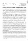 Research paper thumbnail of Cultural Encounters with the English-Speaking World: Foreword