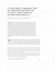 Research paper thumbnail of "A Precious Minority": Constructing the "Gifted" and "Academically Talented" Student in the Era of Brown v. Board and the National Defense Education Act