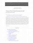 Research paper thumbnail of Timing and meter in Mande drumming from Mali