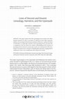Research paper thumbnail of Lines of Descent and Dissent: Genealogy, Narrative, and the Upaniṣads