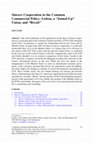 Research paper thumbnail of Sincere Cooperation in the Common Commercial Policy: Lisbon, a “Joined-Up” Union, and “Brexit”
