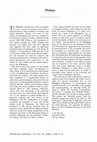 Research paper thumbnail of Preface: The Mammals and Birds of Camiguin Island, Philippines, a Distinctive Center of Biodiversity