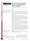 Research paper thumbnail of Mammals of the northern Philippines: tolerance for habitat disturbance and resistance to invasive species in an endemic insular fauna