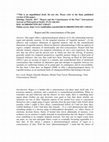 Research paper thumbnail of "Regret and the Consciousness of the Past" International Journal of Philosophical Studies 25 (5)