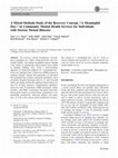 Research paper thumbnail of A Mixed-Methods Study of the Recovery Concept, ''A Meaningful Day,'' in Community Mental Health Services for Individuals with Serious Mental Illnesses