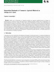 Research paper thumbnail of Intégration Régionale et Commerce Agricole Bilatéral en Afrique de l'Ouest