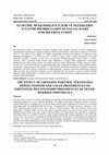 Research paper thumbnail of EŞ SEÇİMİ, MÜKEMMELİYETÇİLİK VE DEĞERLERİN EVLENMEMİŞ BİREYLERİN DUYGUSAL İLİŞKİ TERCİHLERİNE ETKİSİ 1 THE EFFECT OF CHOOSING PARTNER STRATEGIES, PERFECTIONISM AND VALUE PREFERENCES ON EMOTIONAL RELATIONSHIP PREFERENCES OF NEVER- MARRIED INDIVIDUALS