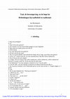 Research paper thumbnail of Taal, de leeromgeving, en de hoge lat: Bedenkingen bij taalbeleid en taalkennis
