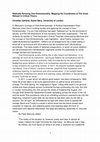 Research paper thumbnail of Garland, C. (2017) 'Radically Refusing One-Dimensionality: Mapping the Coordinates of The Great Refusal in Critical Theory'