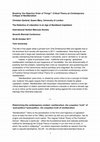 Research paper thumbnail of Garland, C. (2017) 'Breaking 'the Objective Order of Things': Critical Theory as Contemporary Critique of Neoliberalism'