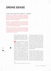 Research paper thumbnail of Drone Sense