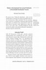 Research paper thumbnail of Türkiye Arkeolojisinde Kavramsal Problemler ve Kronolojik Kısıtlamalar Üzerine