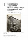 Research paper thumbnail of Schlesinger and Mayer Department Store/Carson Pirie Scott by Louis Sullivan