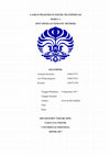 Research paper thumbnail of LAORAN PRAKTIKUM TEKNIK TRANSPORTASI MODUL 2 SPOT SPEED [AUTOMATIC METHOD