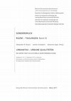 Research paper thumbnail of Urbane Qualitäten hochklassischer Zeit. Treffpunkte als städtische Angebote an die Bürger Athens, in: Alexandra W. Busch – Jochen Griesbach – Johannes Lipps (Hrsg.), Urbanitas – Urbane Qualitäten. Die antike Stadt als kulturelle Selbstverwirklichung (Mainz 2017) 69–89