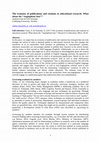 Research paper thumbnail of The economy of publications and citations in educational research: What about the " Anglophone bias "