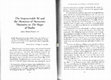Research paper thumbnail of The Impenetrable M and the Mysteries of Narration: Narrative in Minette Walters's The Shape of Snakes