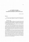Research paper thumbnail of La "Legenda" volgare di santa Chiara da Montefalco: tradizione manoscritta e appunti linguistici