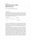 Research paper thumbnail of Phonology and Phonetics (w/ Nora C. England)