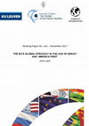 Research paper thumbnail of The EU's Global Strategy in the Age of Brexit and 'America First'