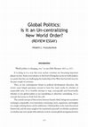 PDF) The Routledge Handbook of Global Public Policy and Administration