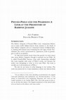 Research paper thumbnail of Pseudo-Philo and the Pharisees: A Look at the Prehistory of Rabbinic Judaism